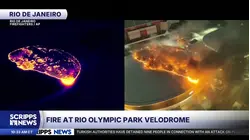 Fire breaks out at Rio de Janeiro Olympic Park