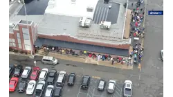 "Old school and I like it." Fans camp out for Foo Fighters popup show at Starland Ballroom