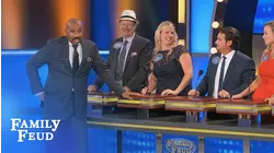 Steve meets Jill and J.D.!!! | Family Feud