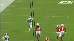 Duke RB Deon Jackson 75-Yard TD Run on Opening Play