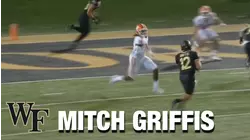 Wake Forest QB Mitch Griffis Steps Into Spotlight For The Deacs