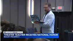 Suburban theater teacher receives national honor