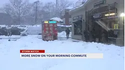 Tracking snowy conditions on the roads in The Bronx