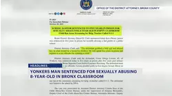 Yonkers janitor sentenced for assaulting Bronx second-grader