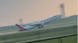 Video: Cargo Plane Skids Across Runway at Cincinnati Airport