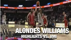 Wake Forest's Alondes Williams Dominates VMI In Win