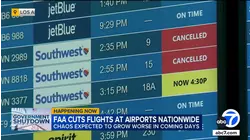SoCal travelers keep close eye on delays, cancellations as FAA order goes into effect