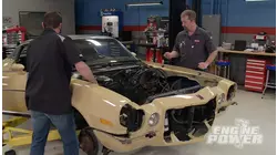 Preparando el Camaro para la pista de carreras