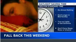 Tips for falling back to Standard Time