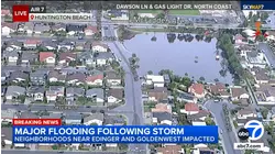 Huntington Beach neighborhood swamped by flooding