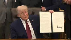 President Trump reacts to Iran reimposing control over the Strait of Hormuz