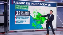 Se esperan acumulados de hasta 4 pulgadas de lluvia por el río atmosférico que afecta a California
