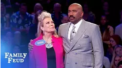 SUPERMOM strikes AGAIN! Robin gets 188 points! | Family Feud