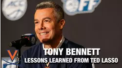 UVA's Tony Bennett Talks About Lessons Learned From Ted Lasso