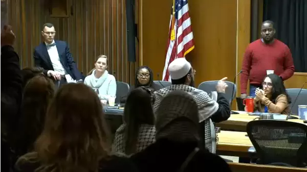 Dozens Of Protesters Fill Raleigh City Council Chambers Calling For Ceasefire In Gaza Wtvd