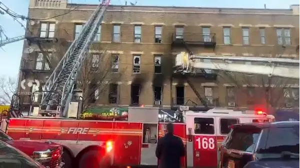 2 men believed to have been killed before fire in Bath Beach, Brooklyn ...