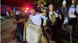 Juan Pablo Dos Santos finishes TCS New York City Marathon