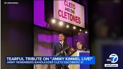 Jimmy Kimmel remembers his friend, bandleader Cleto Escobedo III