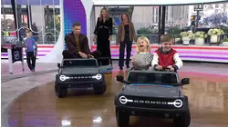 See Mikey Day crash out while testing out a toy car on TODAY