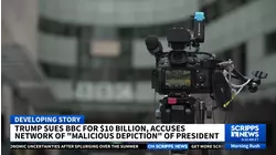 Trump sues BBC for $10 billion, accusing it of defamation over editing of president's Jan. 6 speech