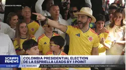 Trump-endorsed candidate holds slim lead in Colombia's election