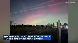 Northern lights visible in parts of Chicago area for 2nd night