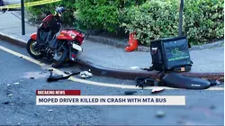 Police: Delivery driver killed in crash with MTA bus in Bedford Park