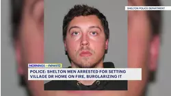 2 men accused of home burglary, arson in Shelton