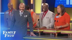 Clean it up MARSHALL! | Family Feud