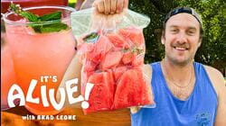 Brad Makes Fermented Watermelon Cocktails