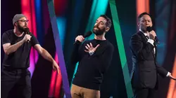 Phil Hanley, Ivan Decker, Dave Merheje and Steve Byrne