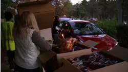 Triangle groups and individuals step up to help neighbors in need