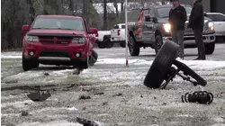 Massive Winter Storm Brings Hail, Sleet, Snow Across Northeast