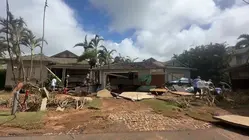 Clean Up Begins After Hurricane Lowell Slams Kauai