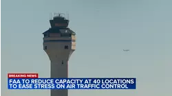 Flight capacity will be reduced at 40 airports