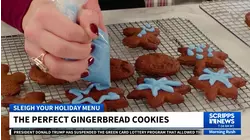 Bake a classic holiday gingerbread cookie with this easy, healthier recipe