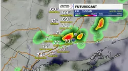 Humidity and mostly cloudy skies for Connecticut