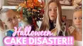 HALLOWEEN CAKE *FAIL* | CATCHING UP WITH THE COUCH SISTERS EP. 9