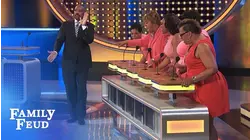 Steve meets Sonja! | Family Feud