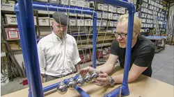 Newton's Crane Cradle