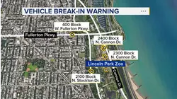 Thieves target cars parked near ZooLights at Lincoln Park Zoo, Chicago police say