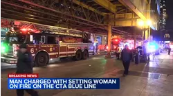 Man accused of setting woman on fire on CTA previously convicted of arson