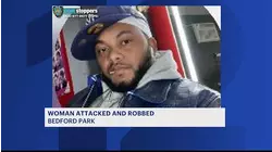 Man wanted for punching, robbing woman in Bedford Park