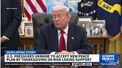 New US-brokered peace plan calls for Ukraine to cede territory to Russia