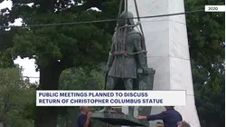 Public meetings set to discuss planned return of Christopher Columbus statue to Bridgeport park