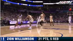 Zion Williamson Highlights | ACC Tournament Championship Game (2019)