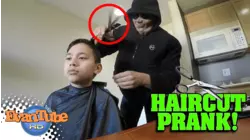 Scary Haircut Prank Gone Wrong!