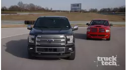 Ford F150 EcoBoost versus Dodge Ram SRT-10: Desmontaje de camionetas deportivas