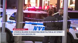 2 people injured after gunfire erupts in Downtown Brooklyn