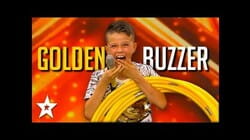 Holler Hoop REALNESS! Kid gets GOLDEN BUZZER on Croatia's Got Talent | Got Talent Global